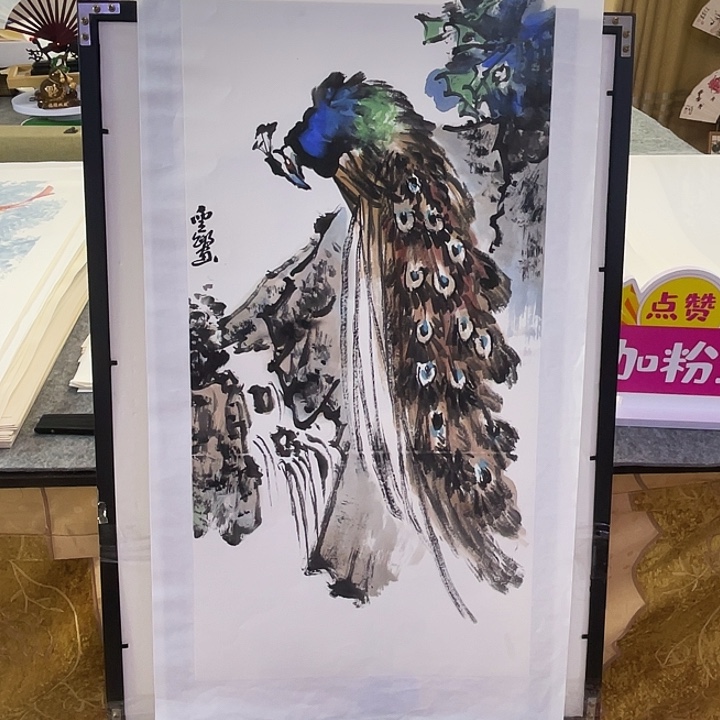 国画张圣敏先生纯手绘作品