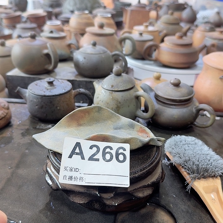 紫砂茶壶坭兴陶柴烧