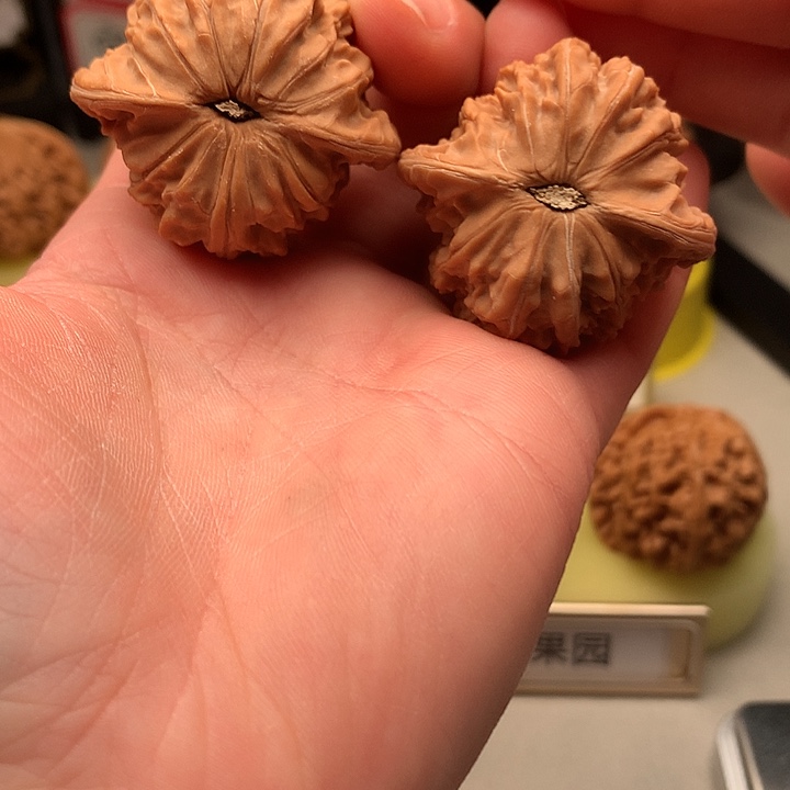 吊坠文玩核桃39尺全品磨盘707号