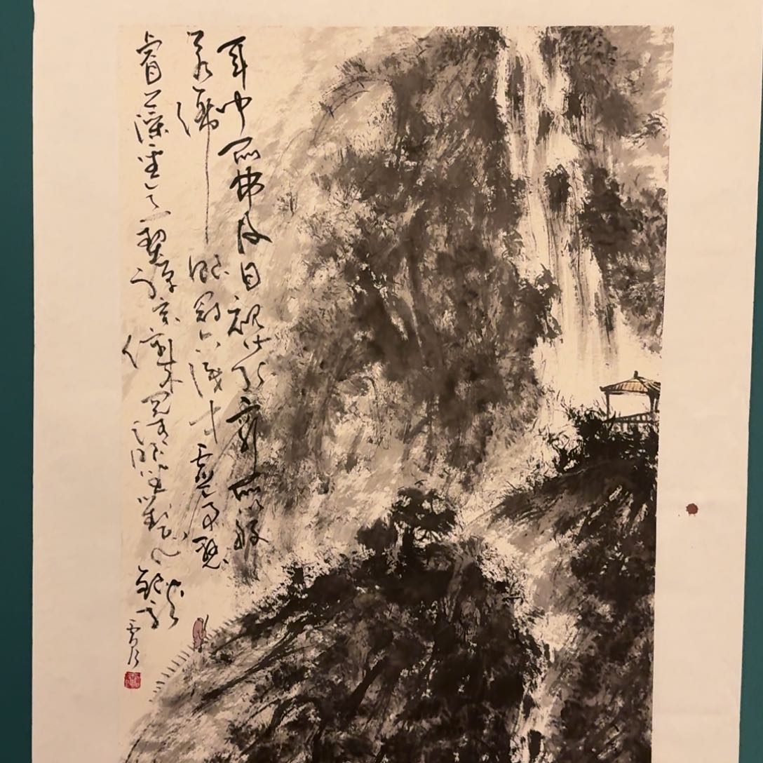 国画雷公老师作品画作