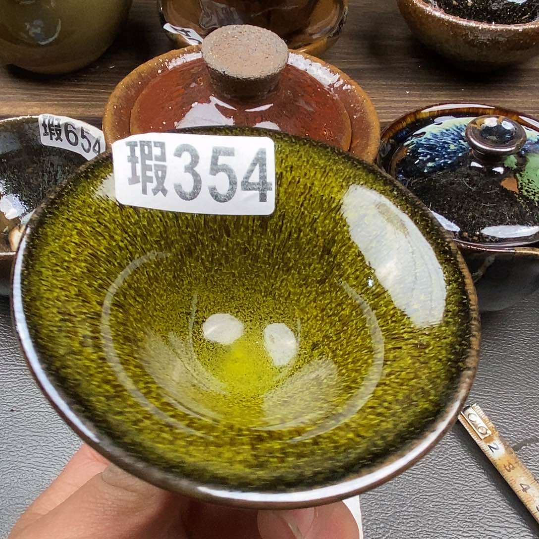 茶盏微瑕建盏主人杯子