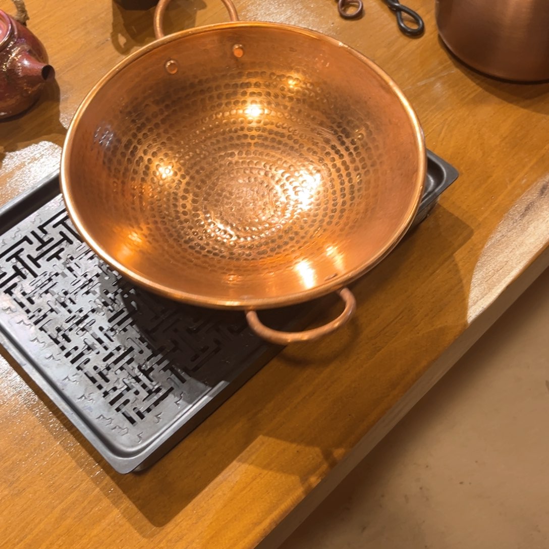 原色23干锅手工锻打工艺