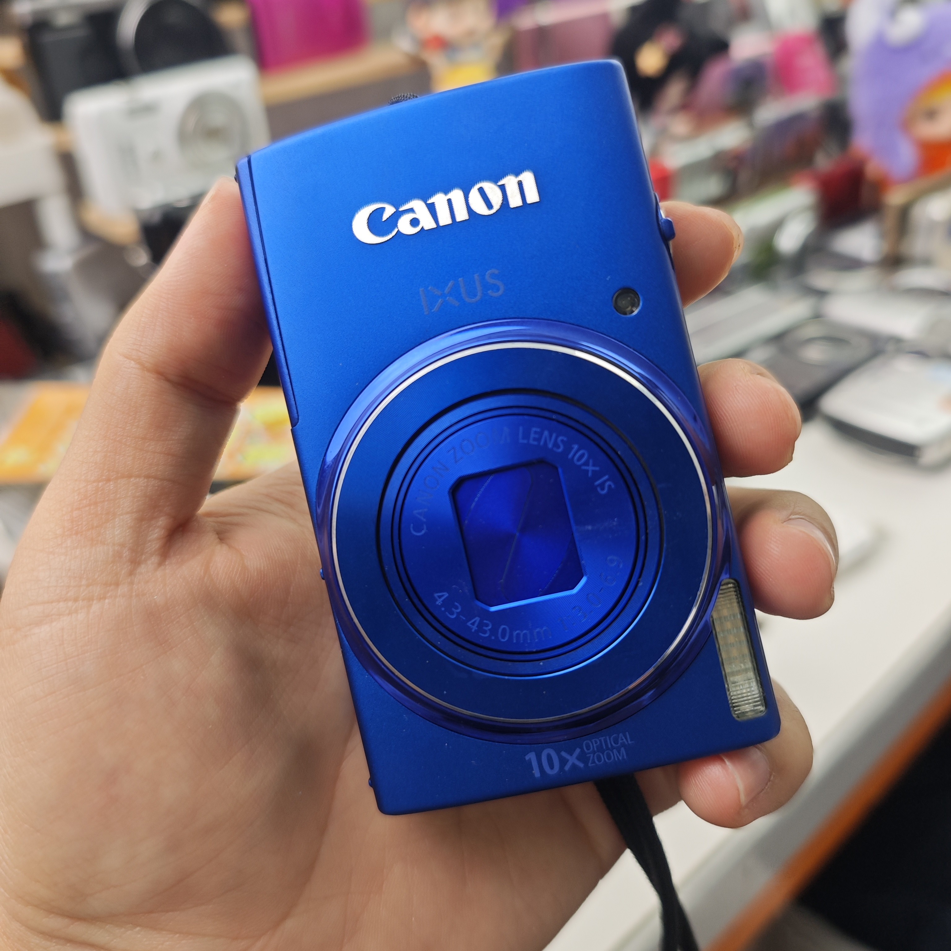 95新 Canon/佳能 ixus155 2000万像素10倍变焦 ccd数码相机