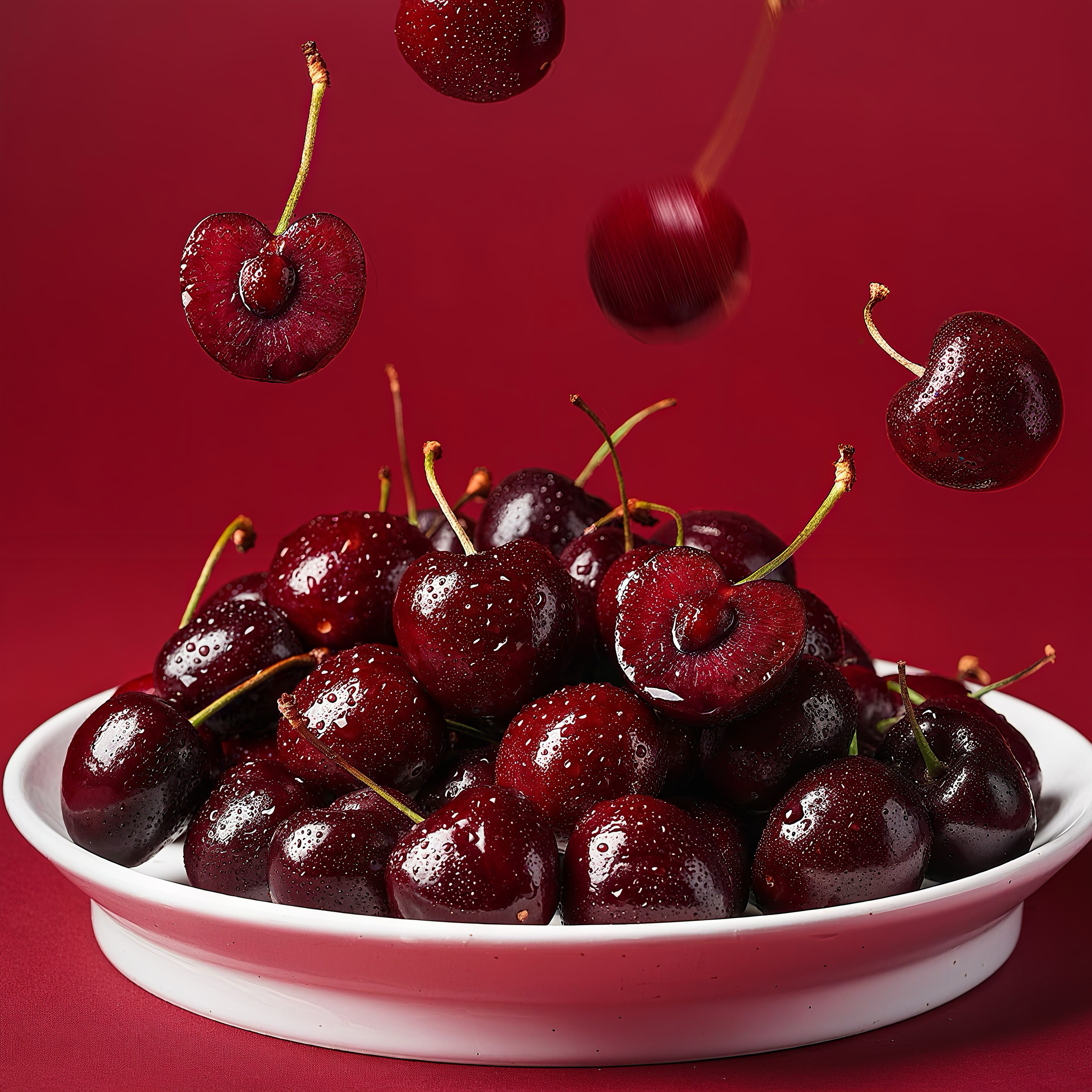 《波板》海运桑提娜车厘子 3JD 2/5斤 海运货 内附果径卡 顺丰包邮