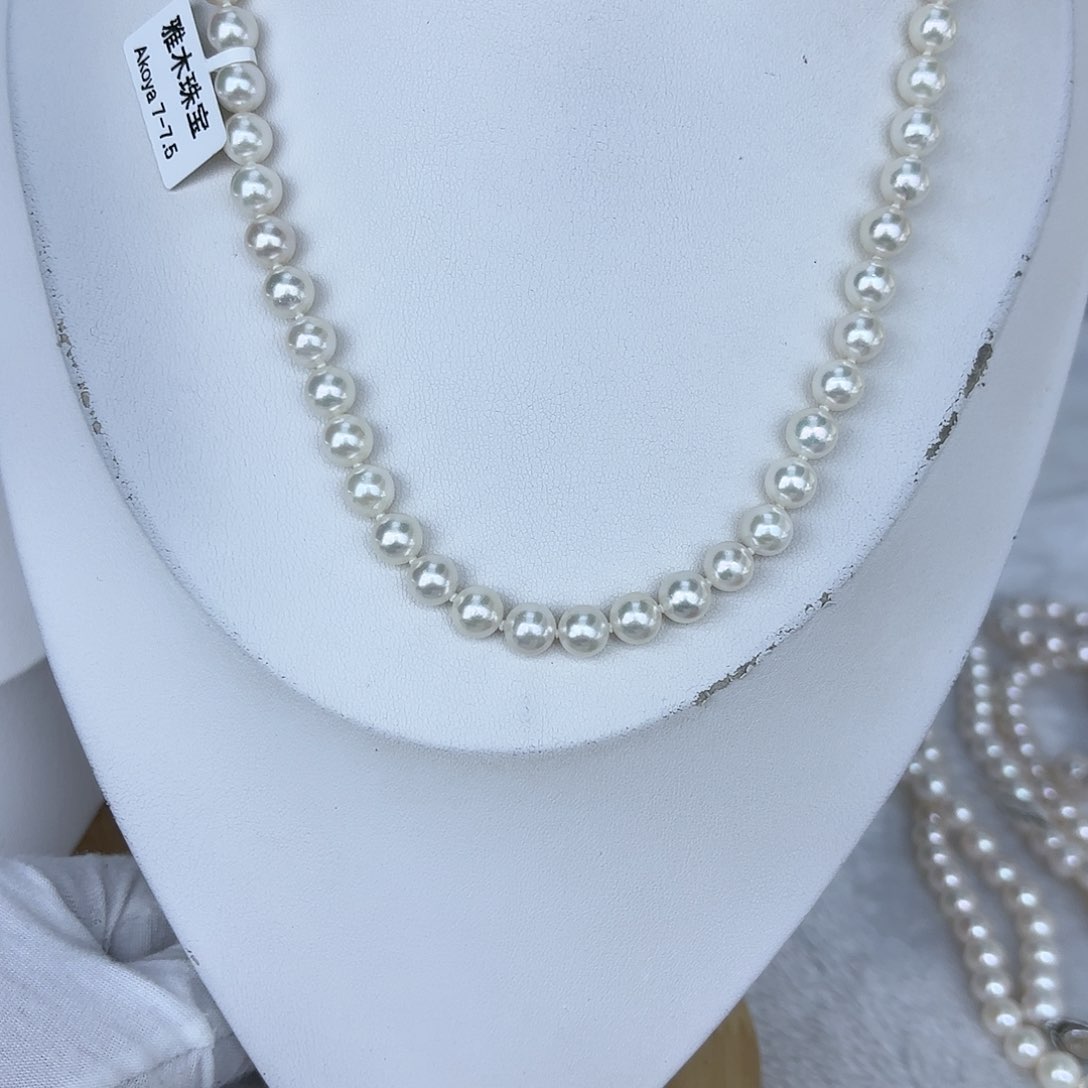 海水珍珠颈饰银S925镶嵌