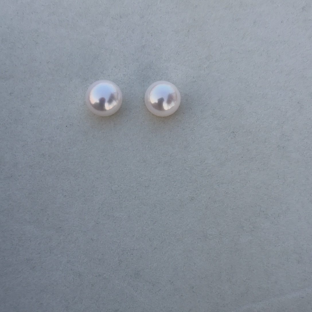 银S925镶嵌颈饰淡水珍珠12-13无核极光镜面无暇炫彩冷白