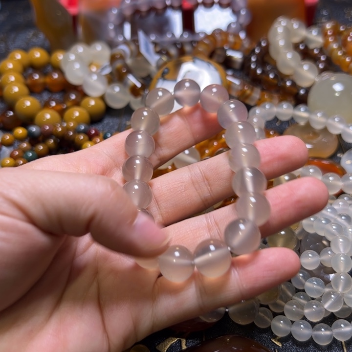 哆***梦玛瑙/玉髓合金颈饰0021,50