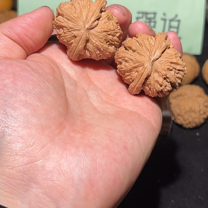 吊坠文玩核桃9.全白狮子38