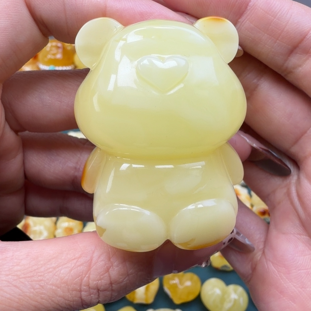琥珀未镶嵌裸石蜜蜡