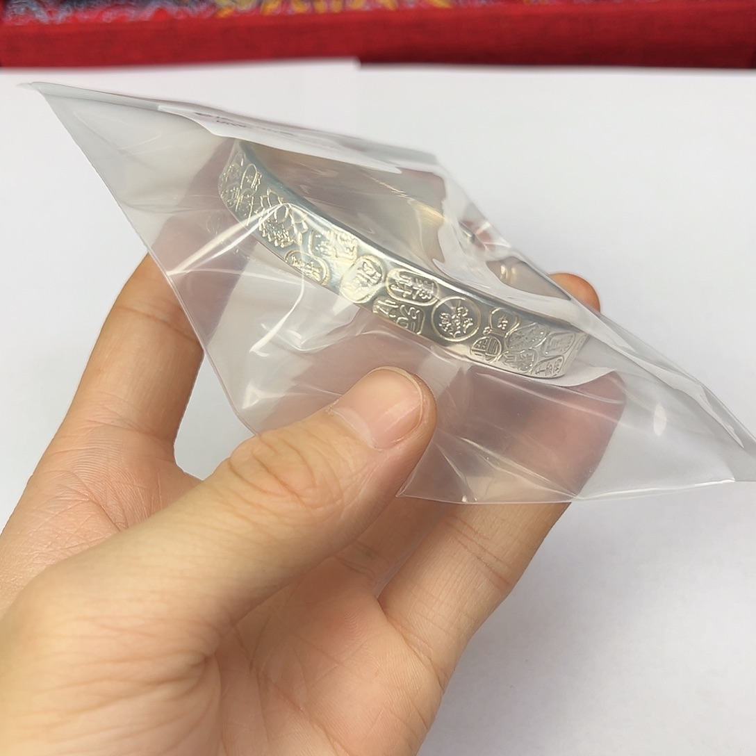 足银足银999手工手镯