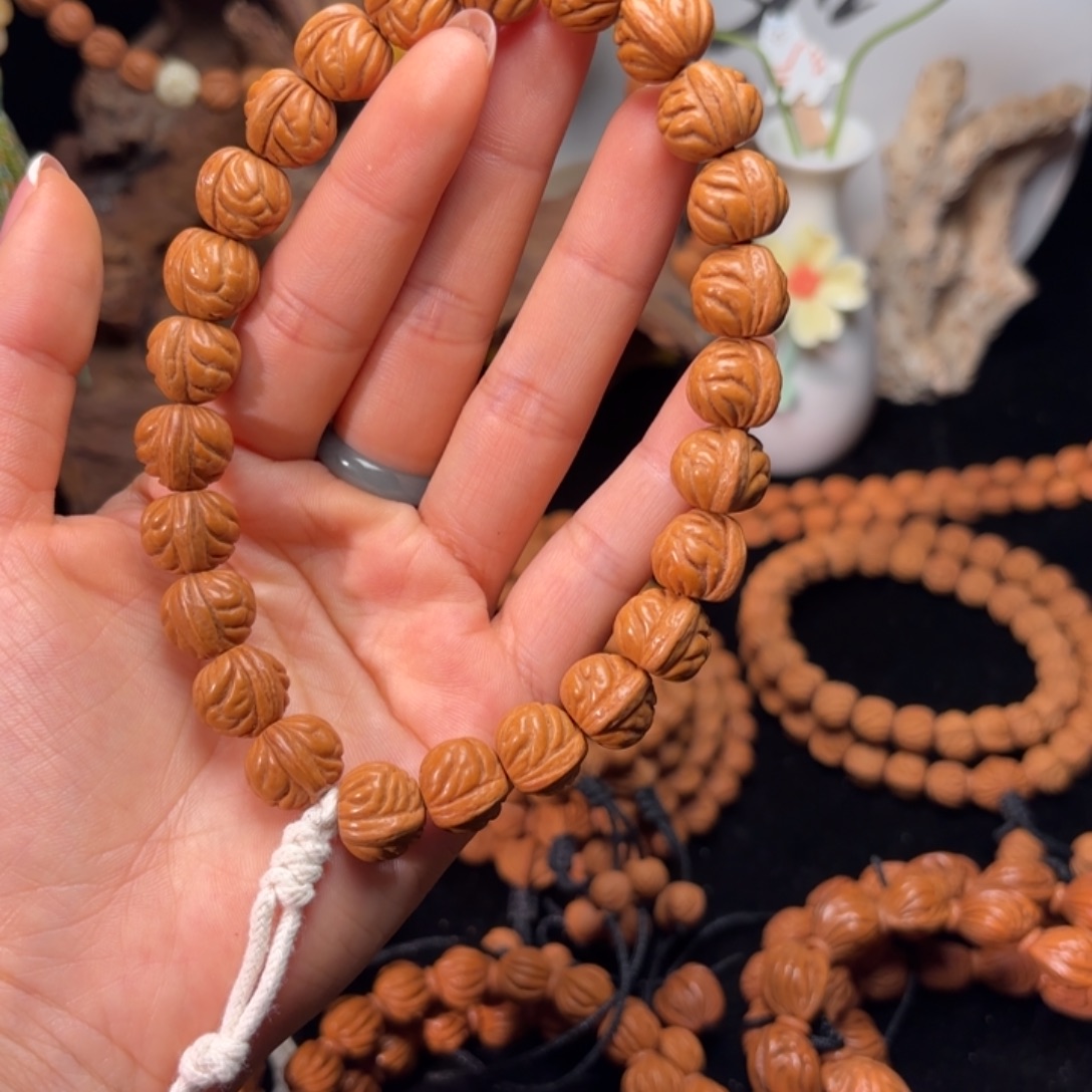 ˵***~桃核吊坠13➕尺寸小金豆