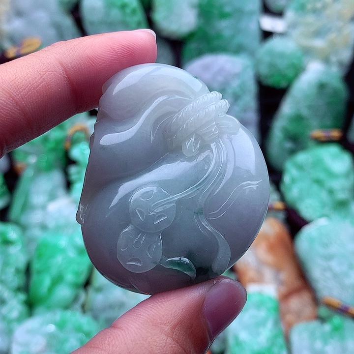 翡翠吊坠(不含链)未镶嵌