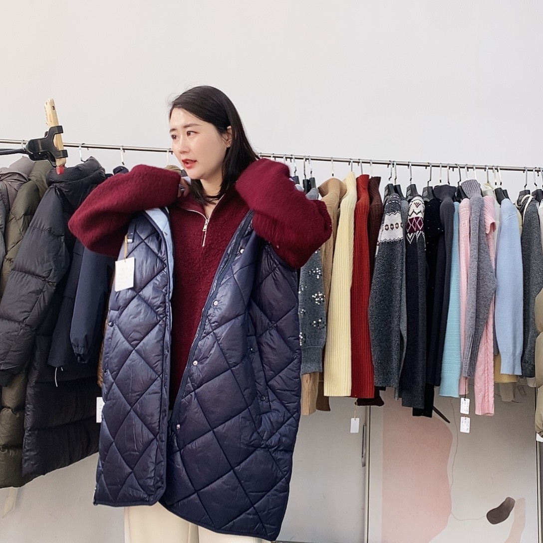 蓝色棉马甲170斤往上