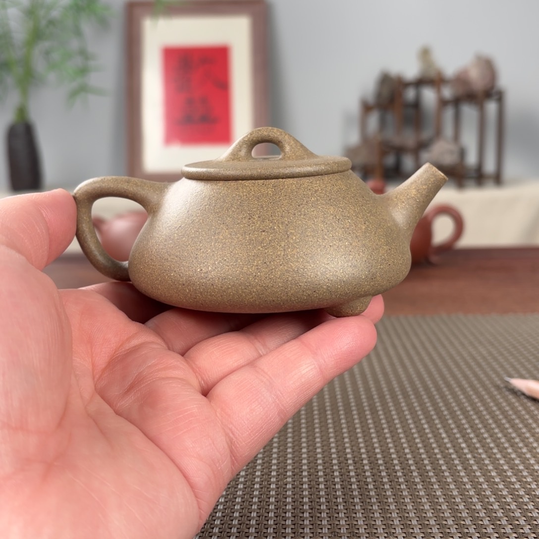 紫砂茶壶黄龙山原矿紫砂壶