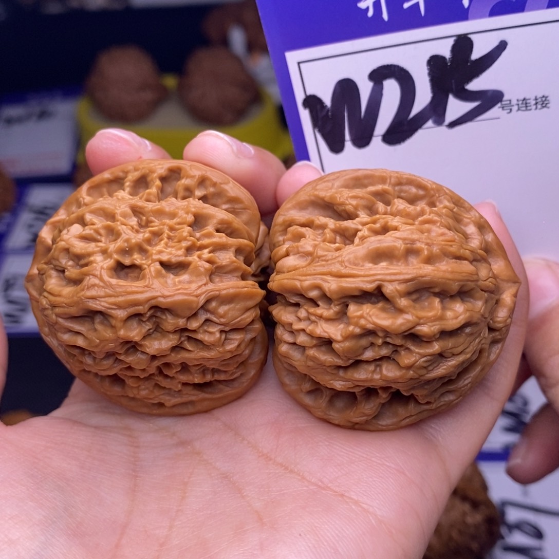 吊坠文玩核桃W215链接 三角疆42尺