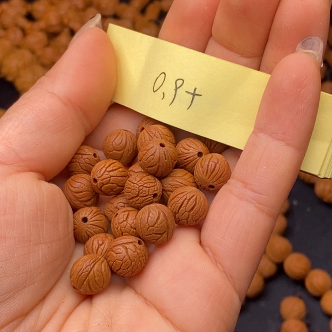 秦岭龙纹桃核23颗