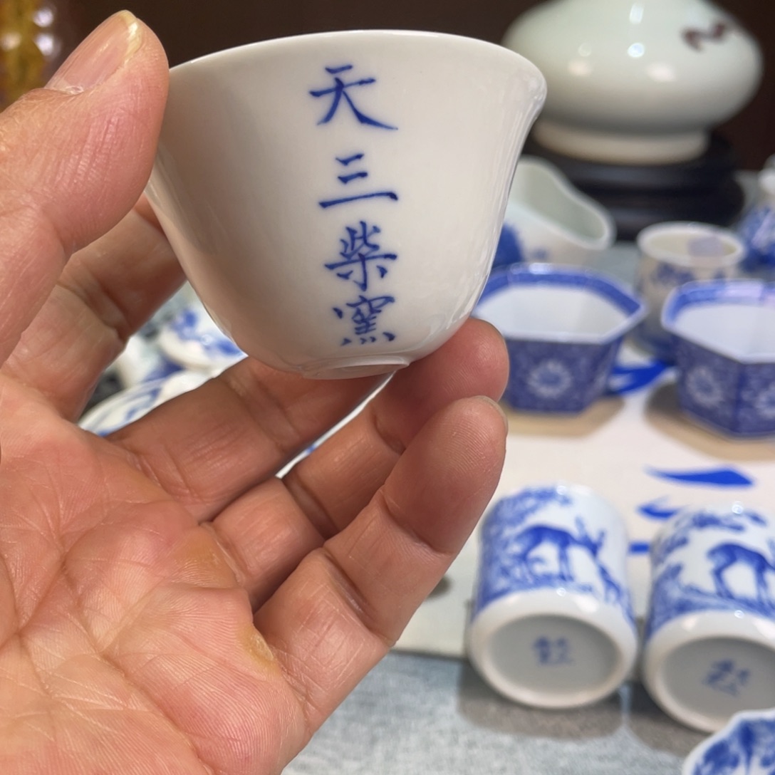 杯柴窑烧制全手工工艺