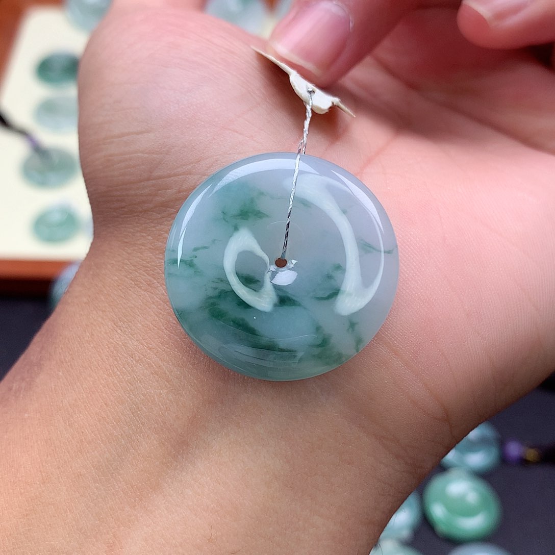 颈饰未镶嵌翡翠21 尺寸29.6-5.7