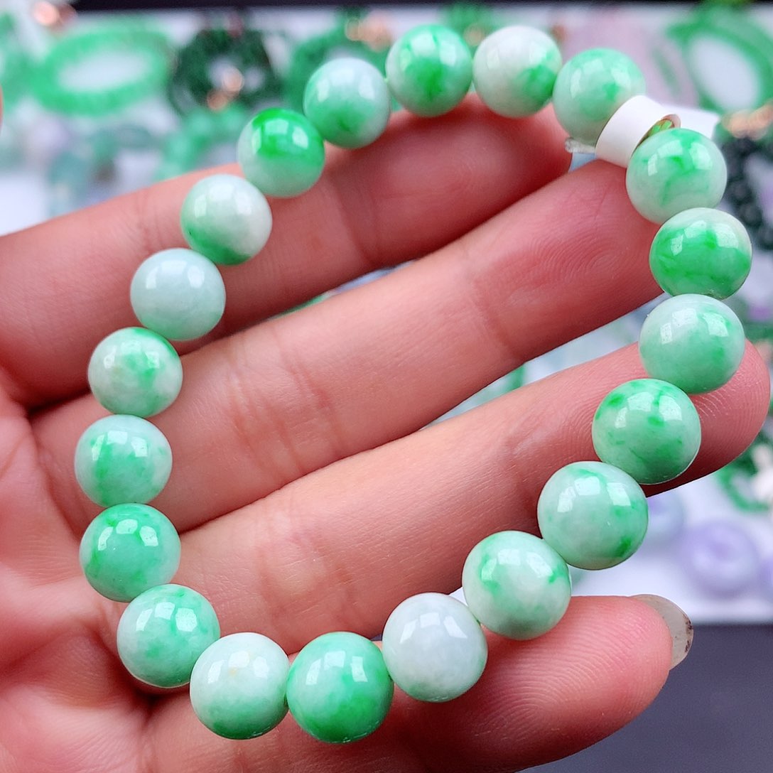 未镶嵌手链翡翠手串