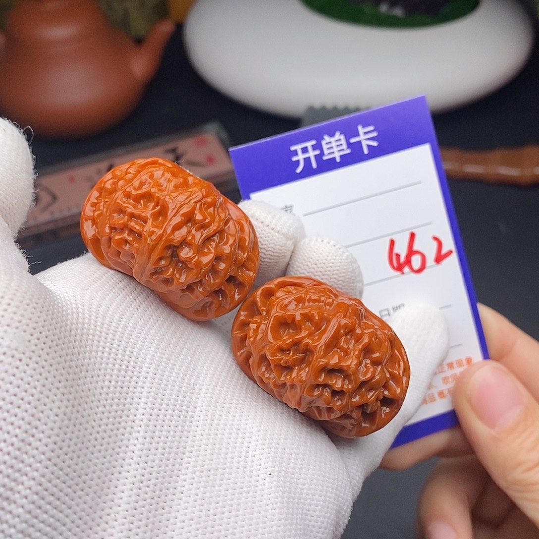 文玩核桃把件40宫灯462