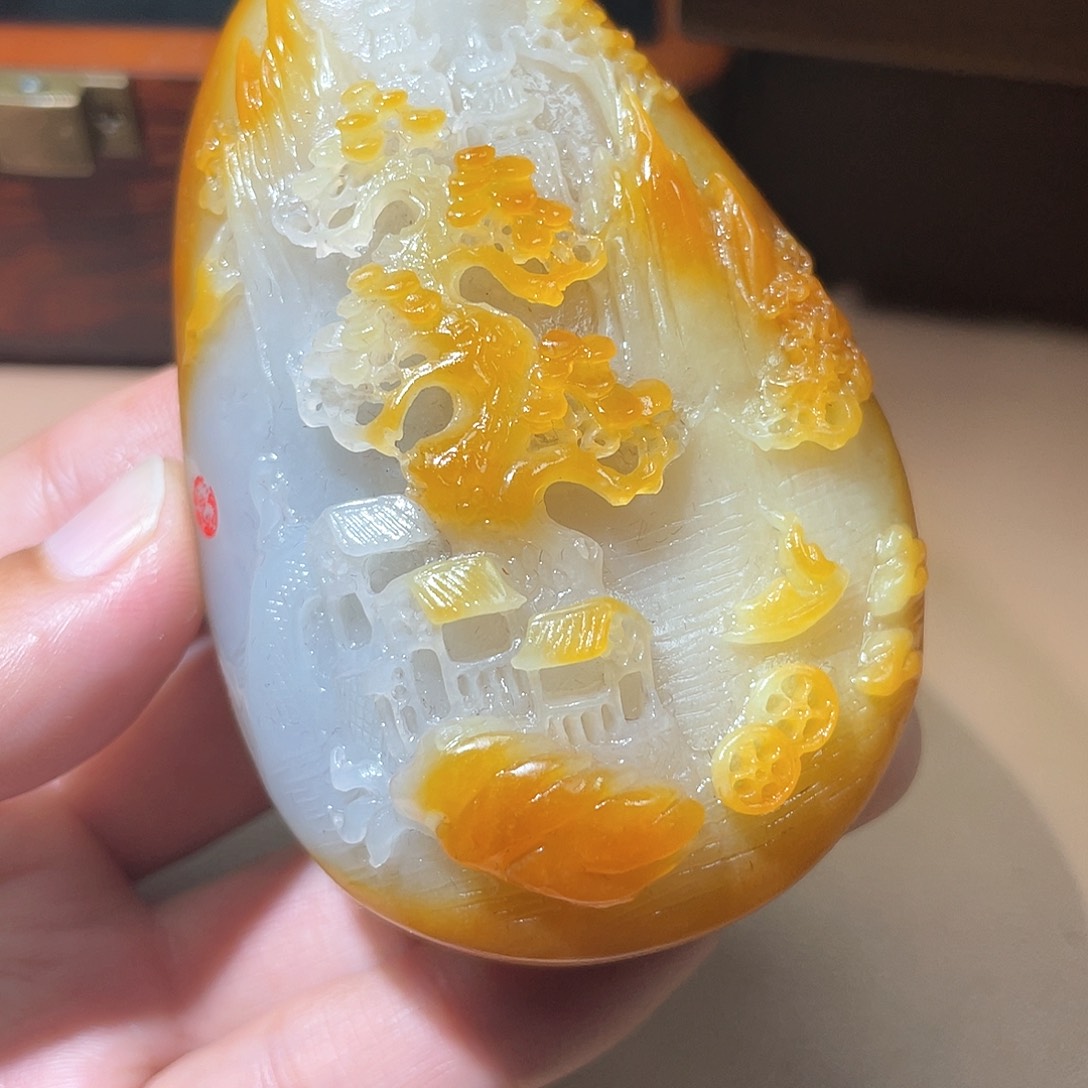 和田玉颈饰未镶嵌A7 