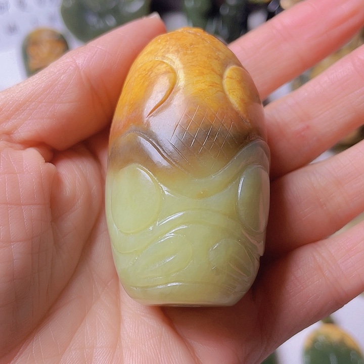 和田玉把件未镶嵌?**?