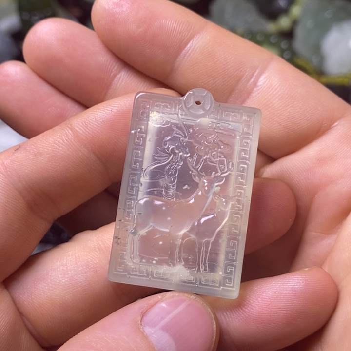 岫玉岫玉颈饰未镶嵌