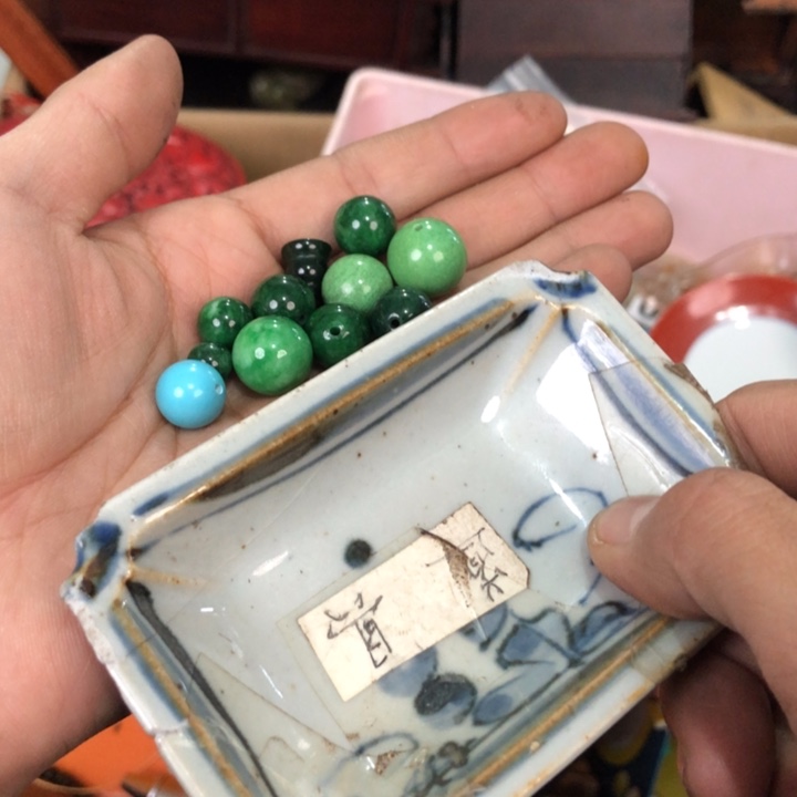 陶瓷孤品单件车里拍