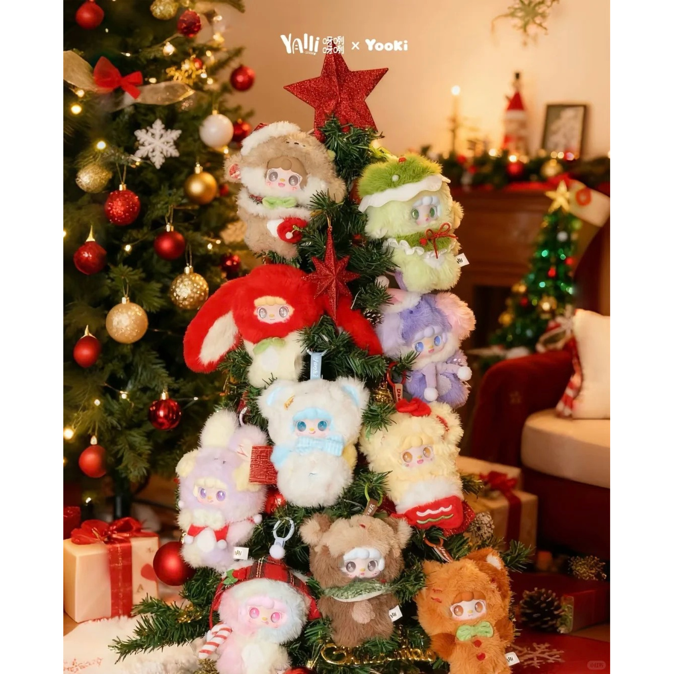yooki圣诞叮叮铛系列毛绒盲盒-圣诞礼物