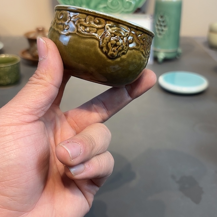 瓷片龙泉青瓷福利青瓷