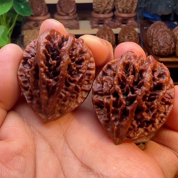 文玩核桃把件独**生七彩流星雨88