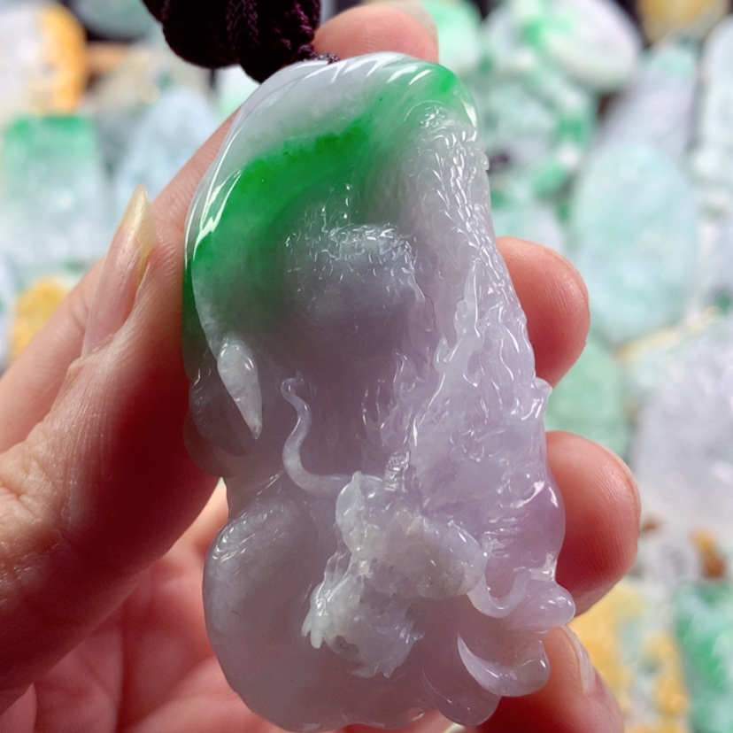 【闪购商品】翡翠吊坠(不含链)未镶嵌