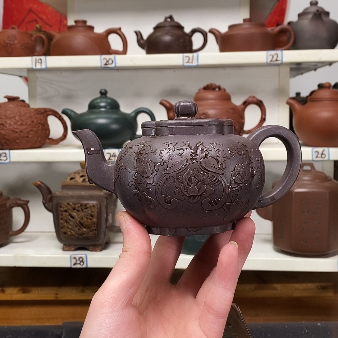 紫砂茶壶全手工制作