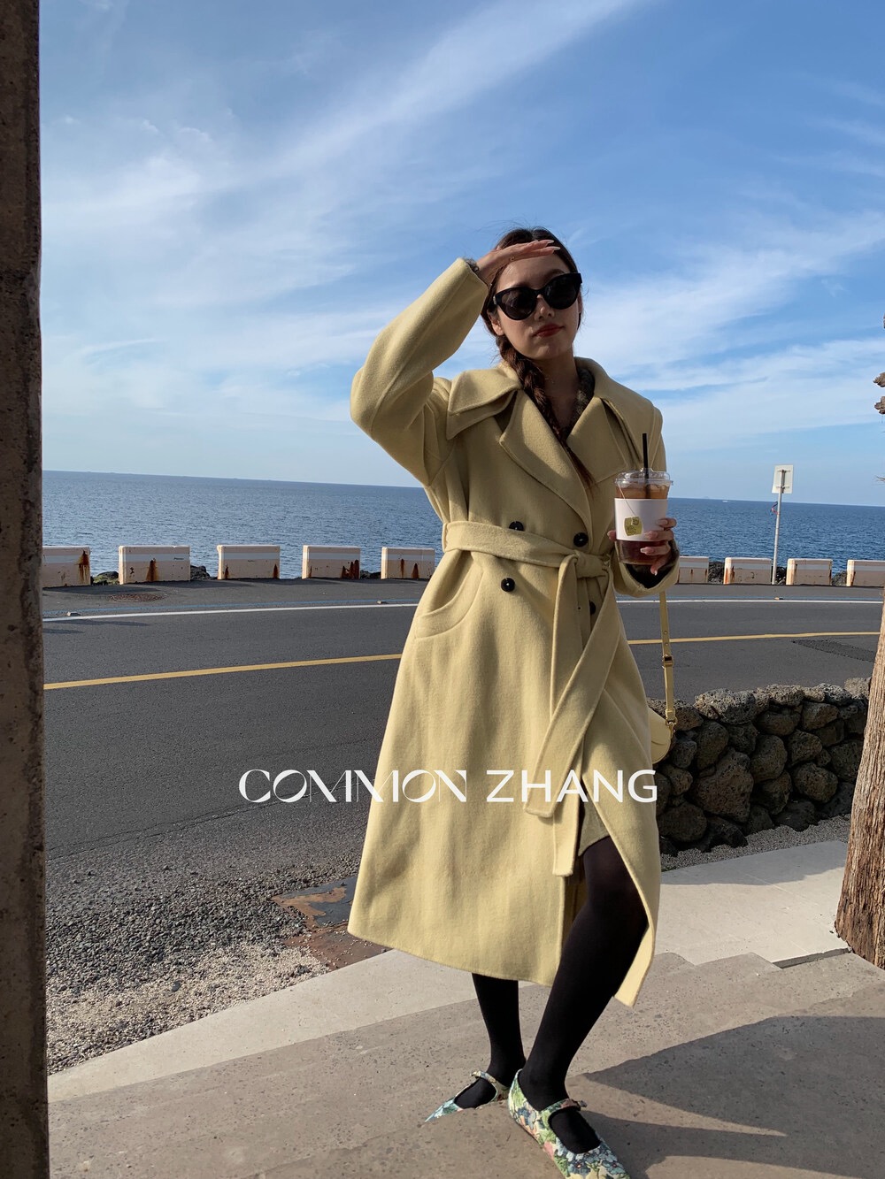 十三行CZ-冬季福秒经典双排扣双面呢大衣#23023