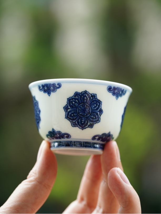 松风馆藏宝相花杯