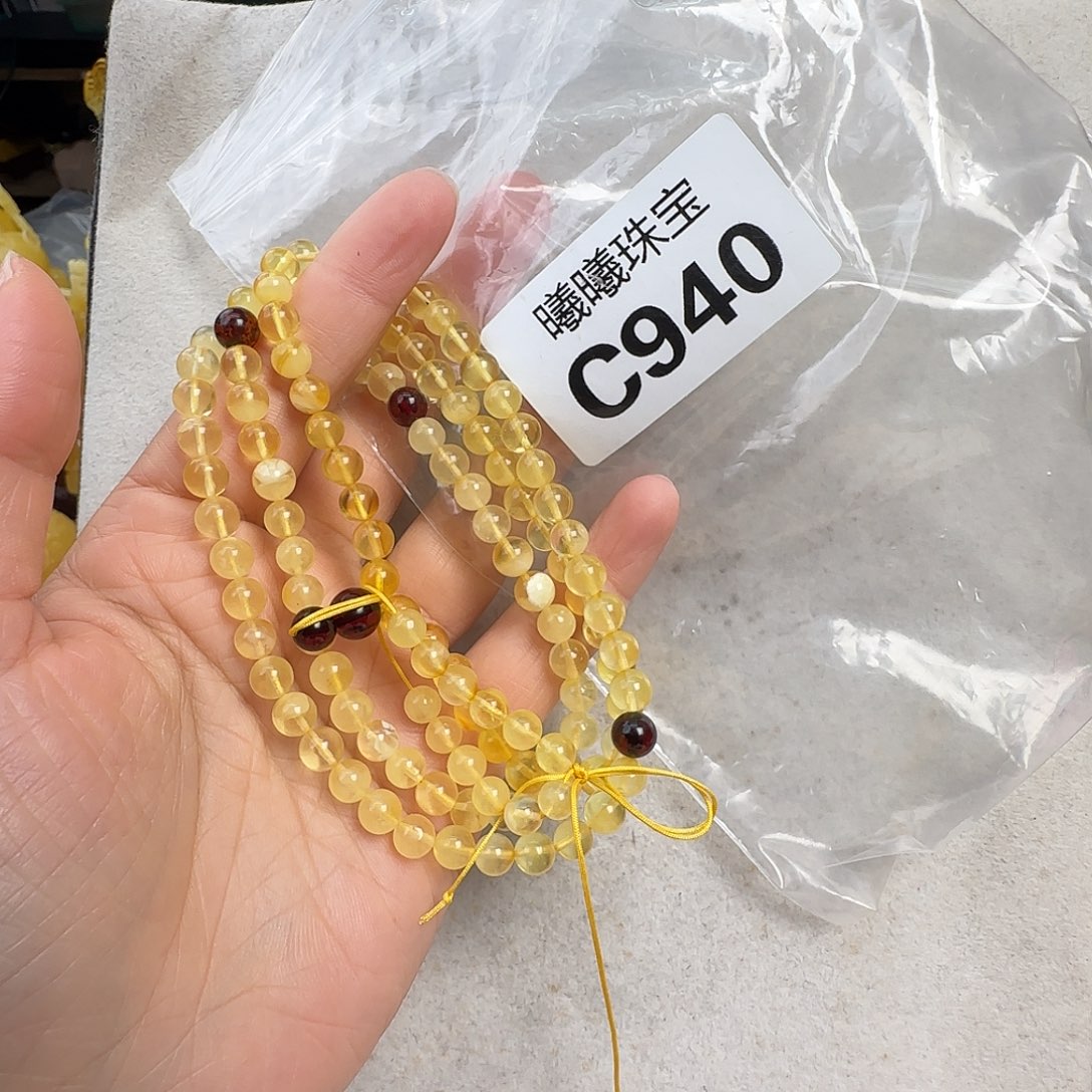 蜜蜡未镶嵌珠宝奇石6