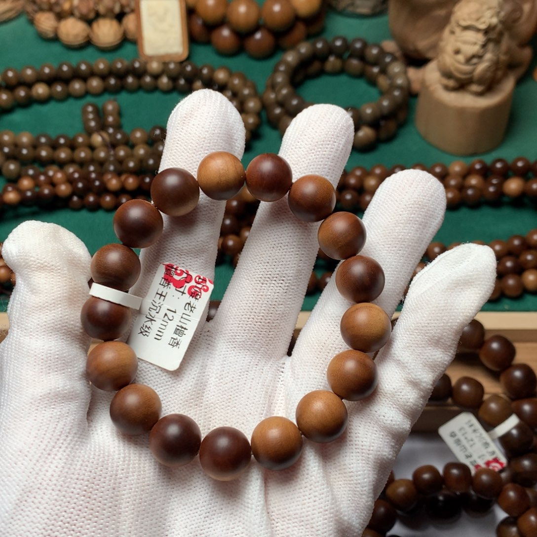 檀香木手串/手链.****y老山檀香1.2沉水