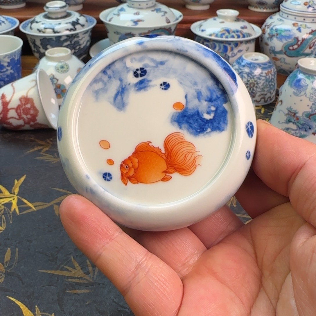 金玉满堂小盖置杯杯