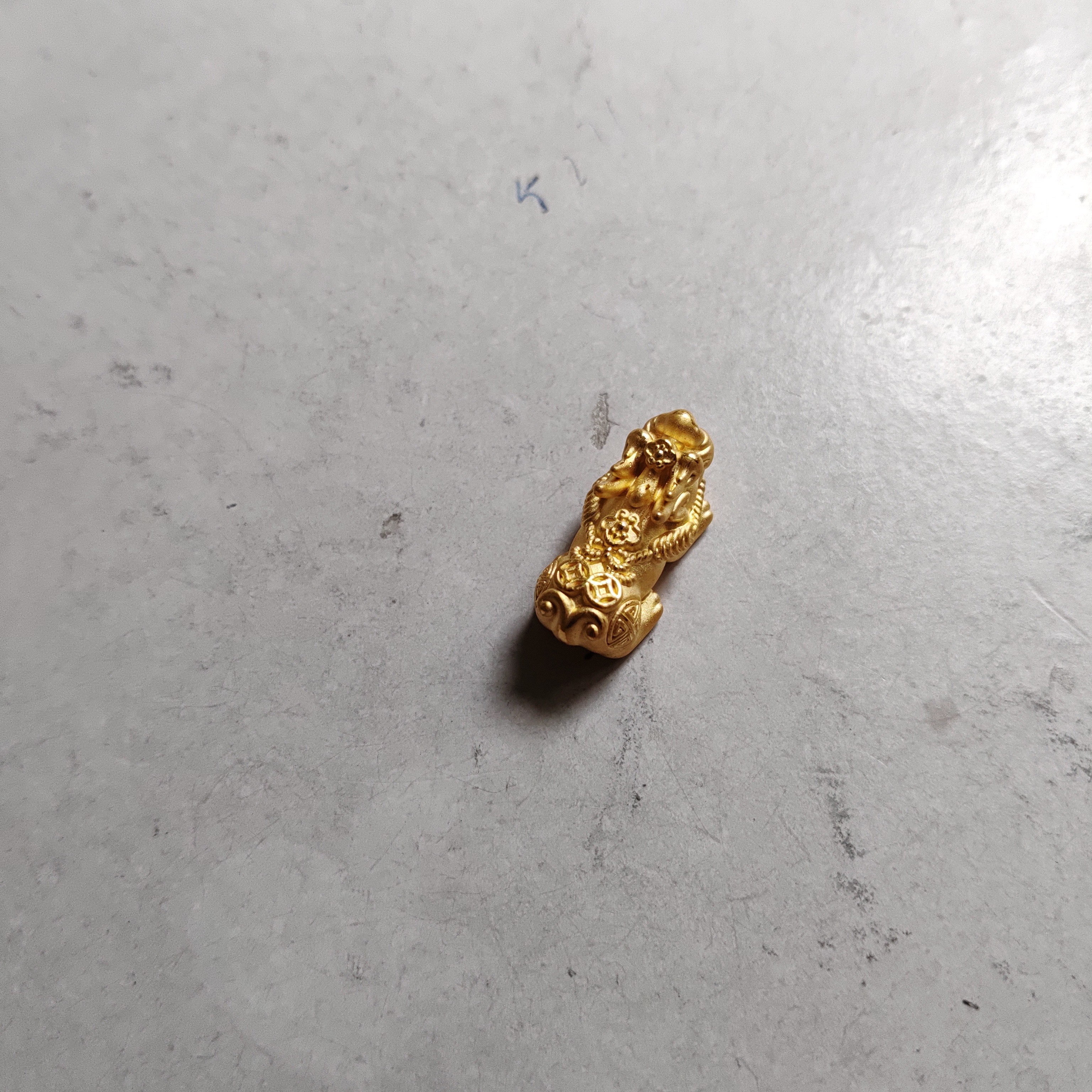 金元宝足金999貔貅珠子首饰