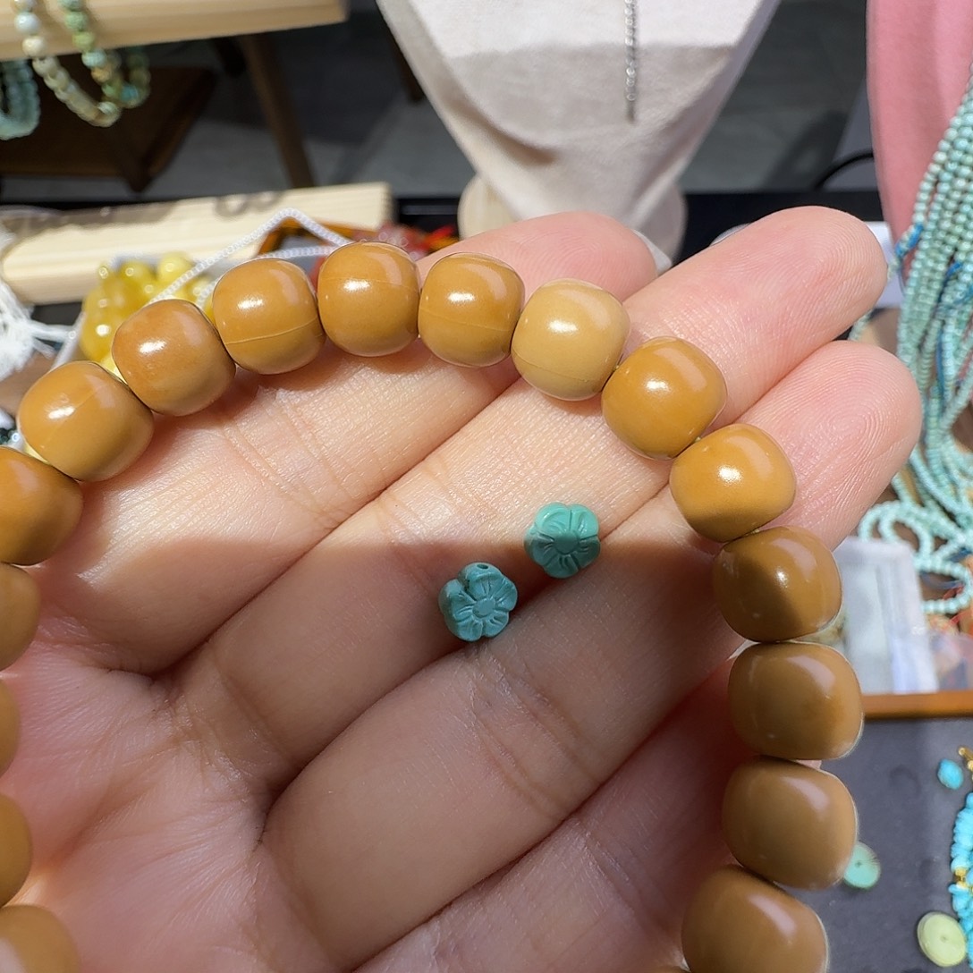 一***爱猴头核桃手串配饰