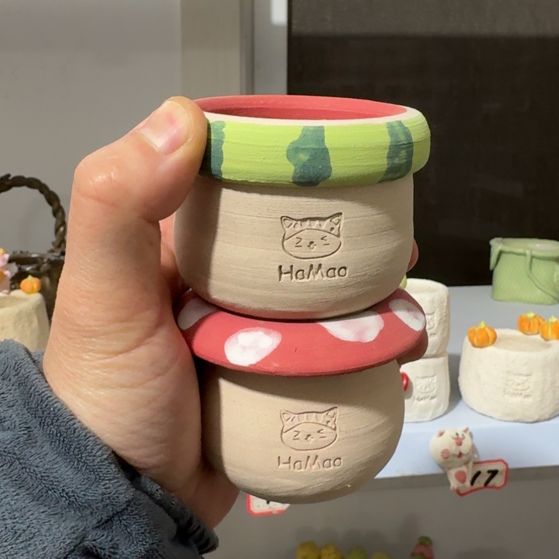 厂家直销手工花盆摆件