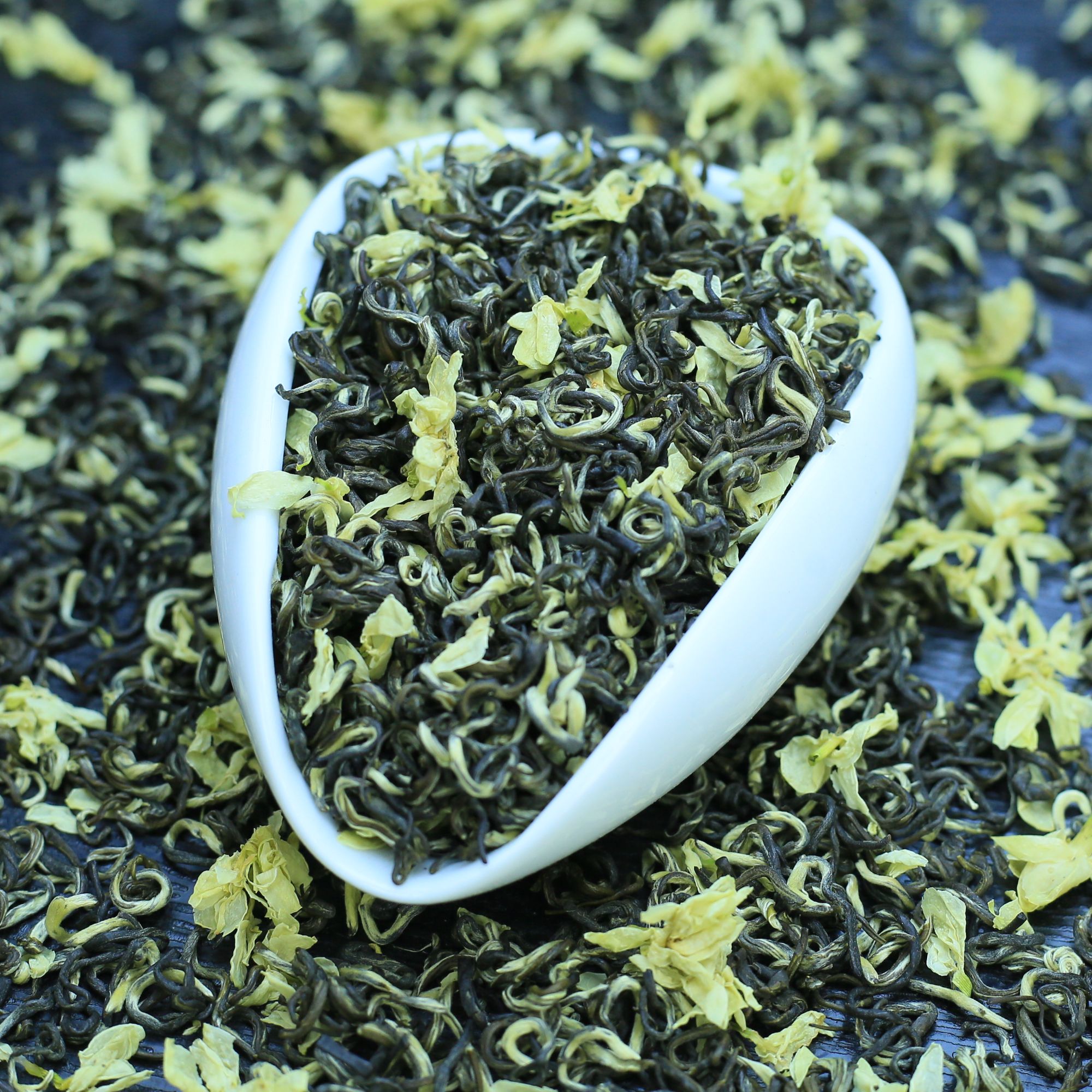 喜品尖【老树窨雪】新茶花茶2025年浓香滋味醇厚有芽叶梗老茶客