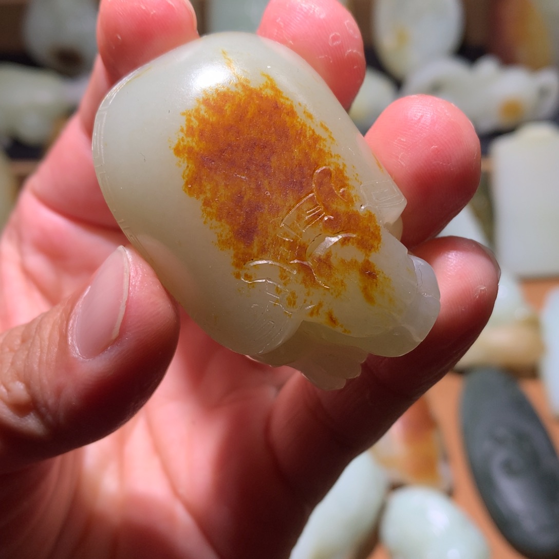 和田玉（糖玉）未镶嵌挂件