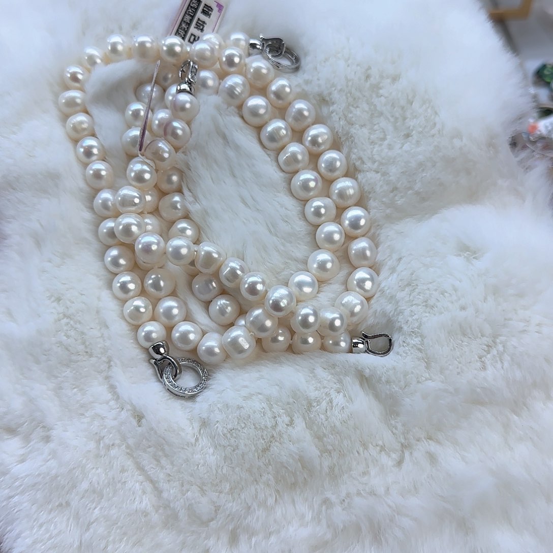 未镶嵌项链定制多样性发货发其一513淡水珍珠