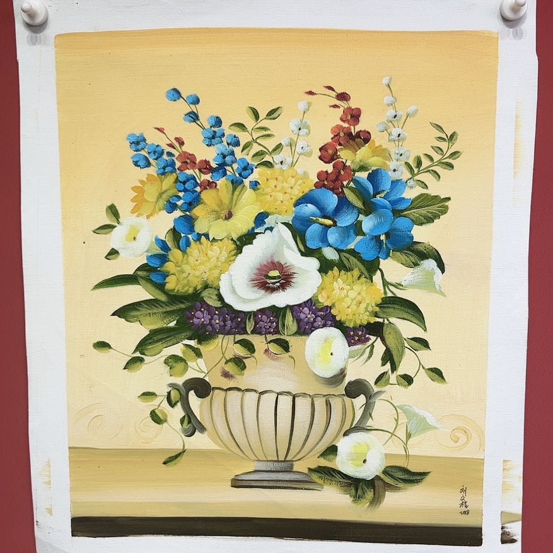 油画刘文桂油画作品