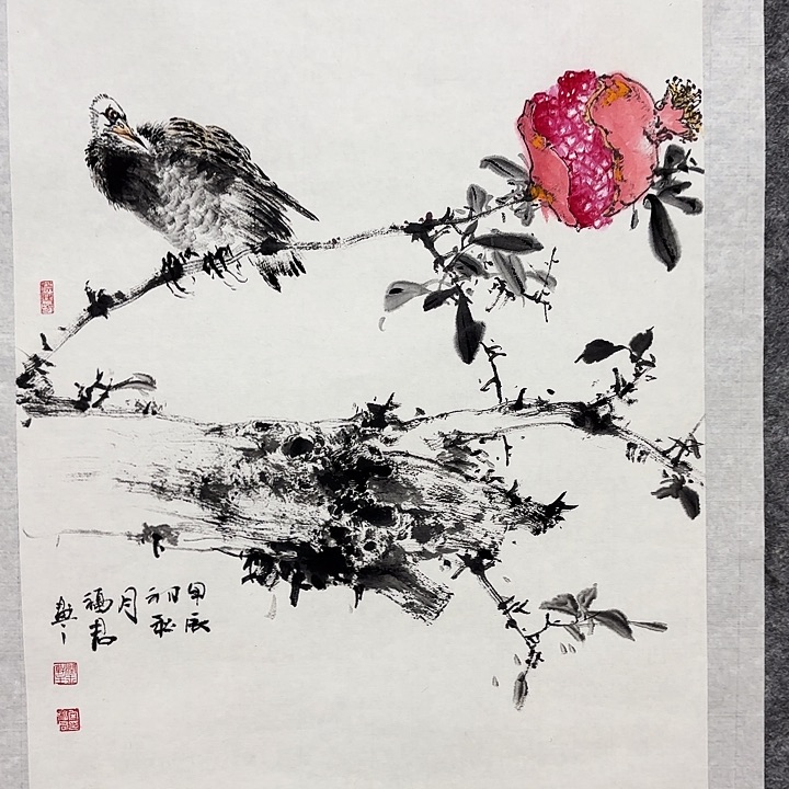 国画宋付军国画作品
