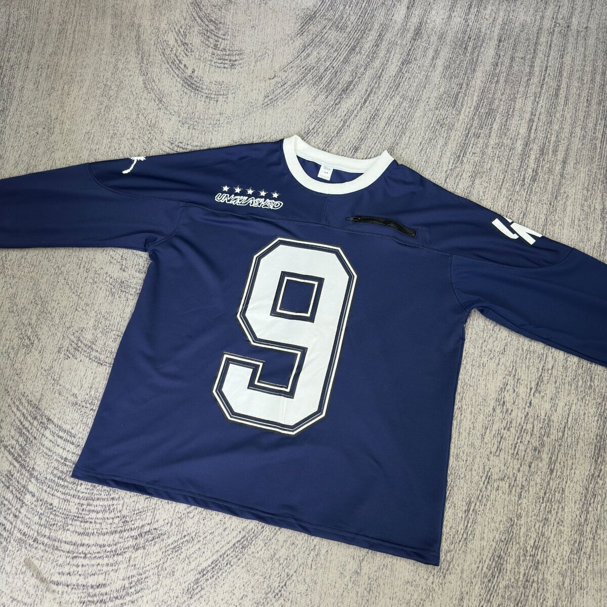 W150春秋季字母印花圆领卫衣男女潮流宽松休闲百搭长袖上衣服嘻哈