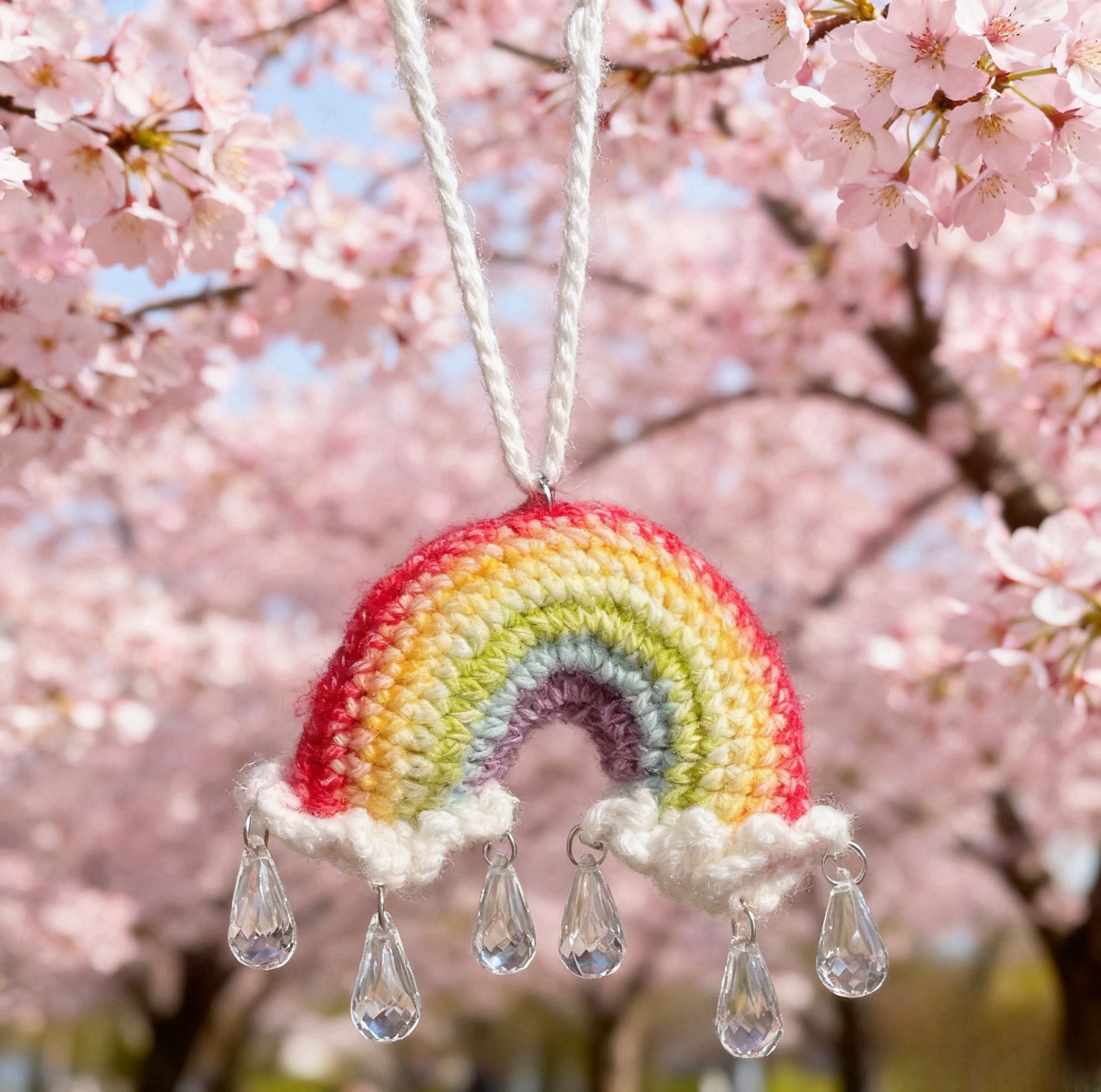 （明选2）手工钩织创意玩偶.包挂.钥匙扣.礼物.装饰品