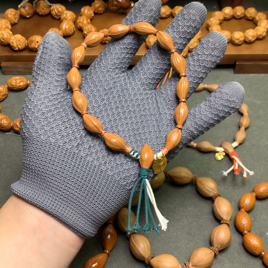 手串/手链橄榄核1.1 金瓜子 去霜