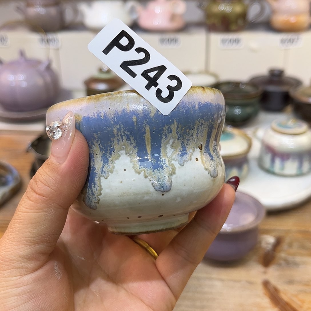 白泥茶杯陶瓷艺术